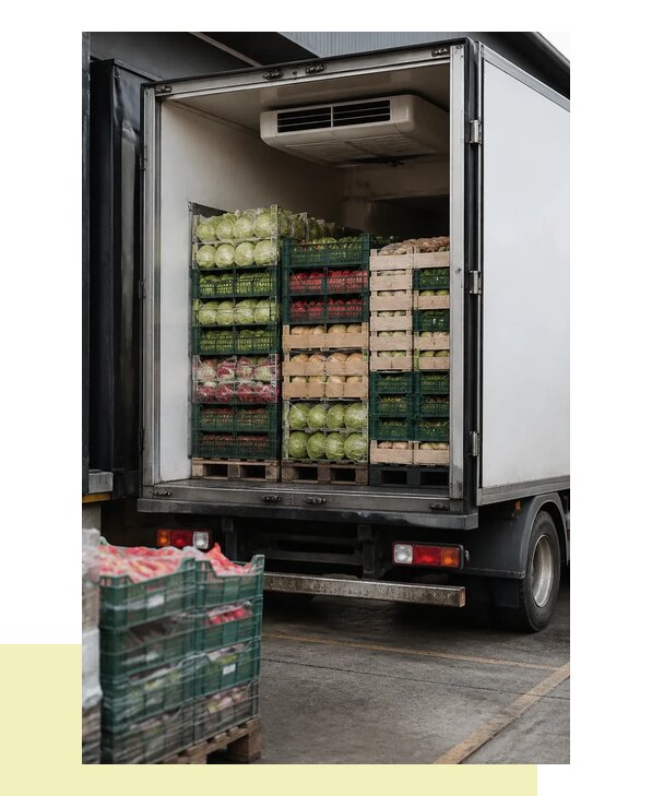 Перевозка плодоовощной продукции оптом напрямую в Мура